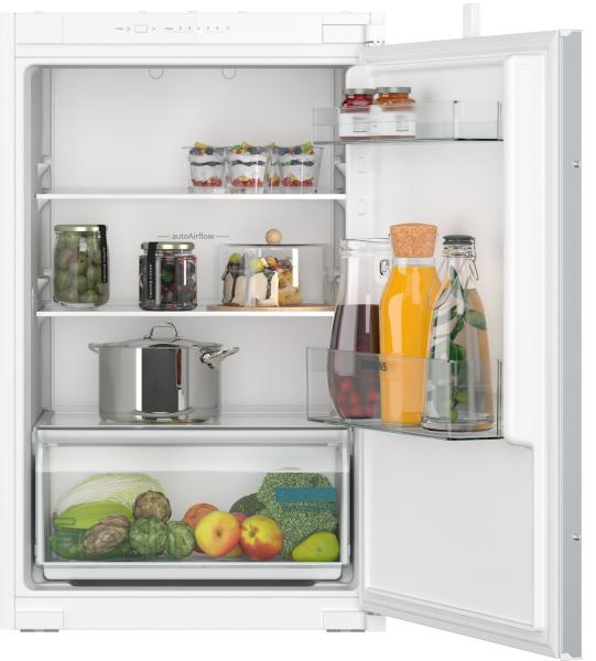 Siemens KI21RNSE0 - iQ100, Einbau-Kühlschrank, Schleppscharnier, Nische 56 x 88 cm